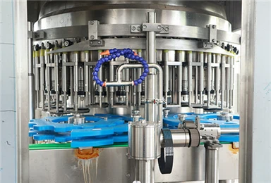 Ligne de remplissage d'huile comestible