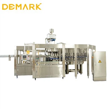 Machine de remplissage de bouteilles d'eau minérale